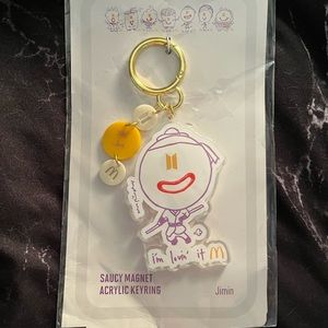 BTS McDonalds keychain
